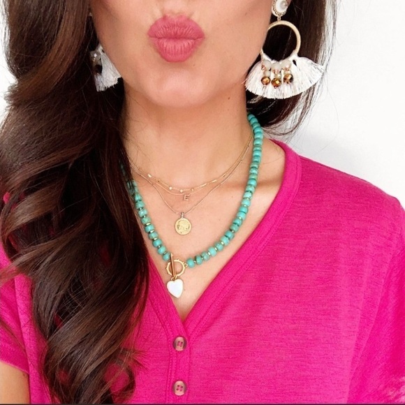 Stella and‎ Dot White Nakoma Chandelier Fringe Earrings - Picture 13 of 13